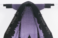 Rain Coat, 2006, 56"x59", wool, pierced, dyed, pieced
