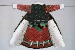 Chaps, 1983, wool, crochet, knit.